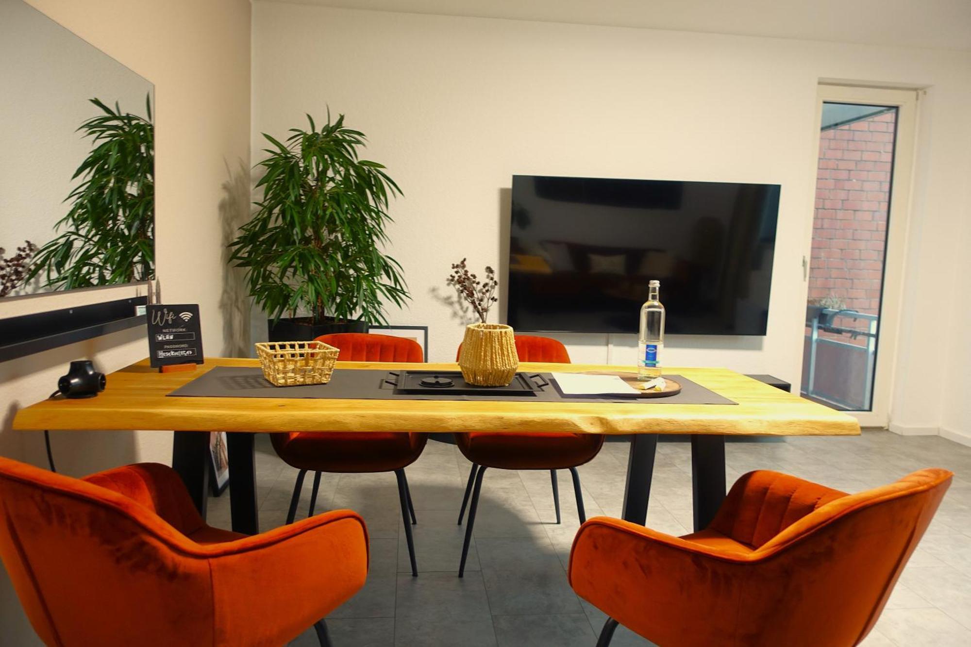 Getaway Apartment - Balkon - Kueche - Ruhe - Waesche - S-Bahn - 60 Qm Дуйсбург Екстериор снимка