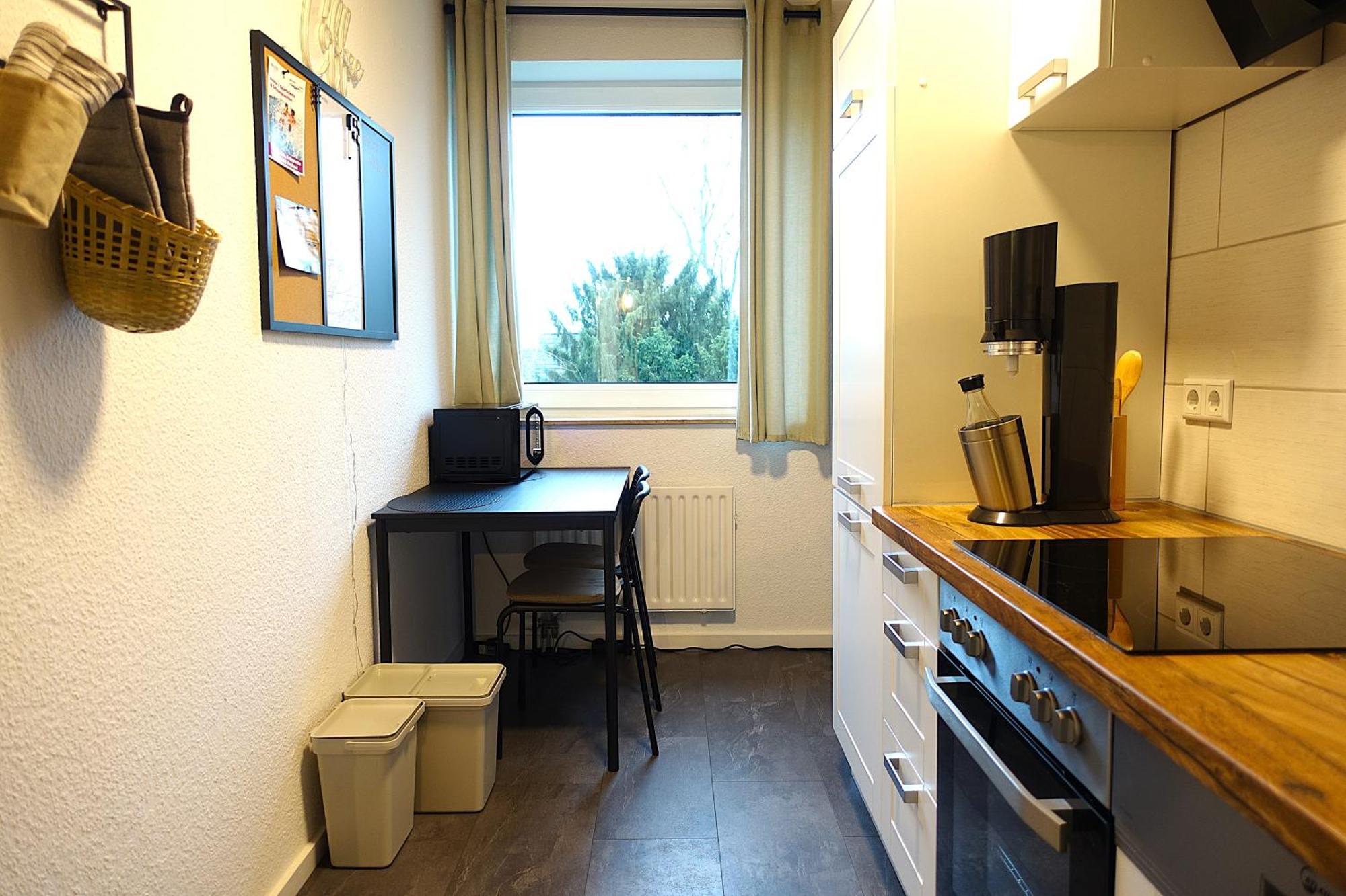 Getaway Apartment - Balkon - Kueche - Ruhe - Waesche - S-Bahn - 60 Qm Дуйсбург Екстериор снимка